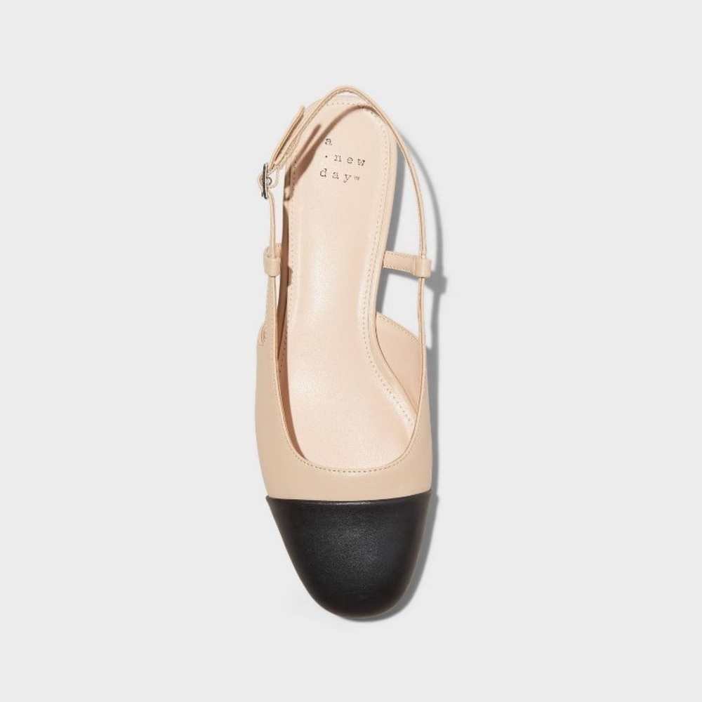 Women's Maxine Slingback Ballet Flats - A New Day™ NEW
Multiple Sizes Old Money - Picture 3 of 10